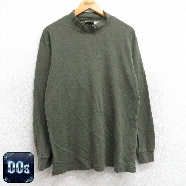 【50%OFF】セントジョンズベイ 00s 長袖Tシャツ モックネック グリーン M | 古着