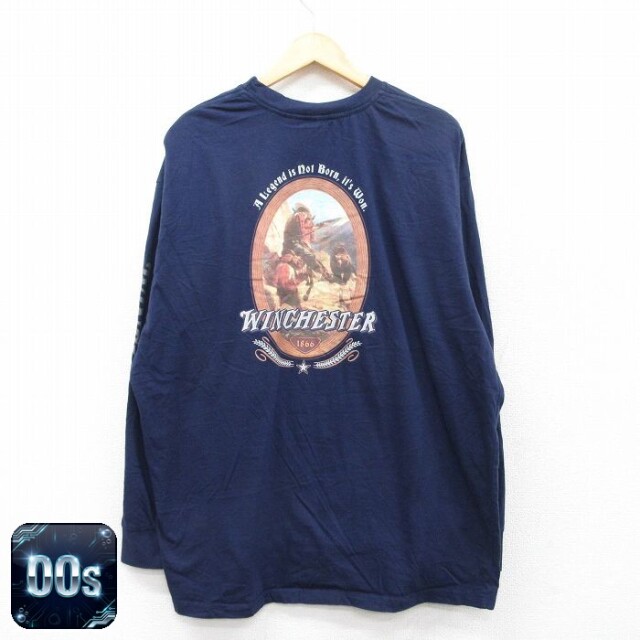 【50%OFF】00s 長袖Tシャツ WINCHESTER ネイビー XL | 古着