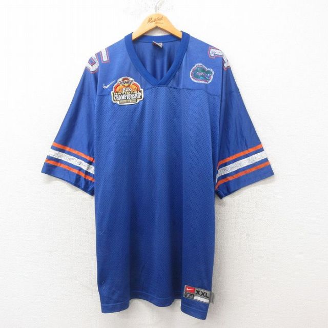 ナイキ 00s 半袖Tシャツ フロリダゲーターズ ブルー XL | 古着