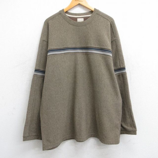 【50%OFF】長袖Tシャツ ベージュ XL | 古着