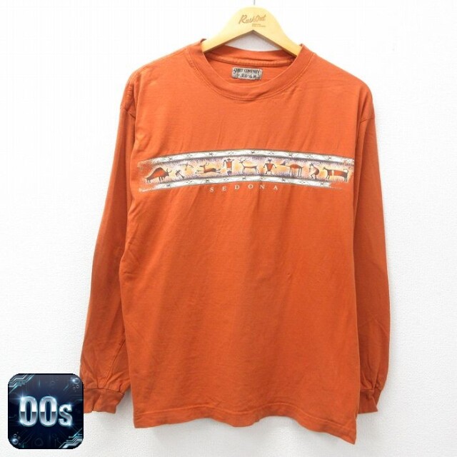 【50%OFF】セドナ 00s 長袖Tシャツ オレンジ XL | 古着