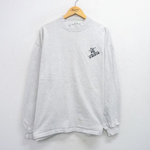 90s 長袖Tシャツ INCLINE CLUB グレー XL | 古着
