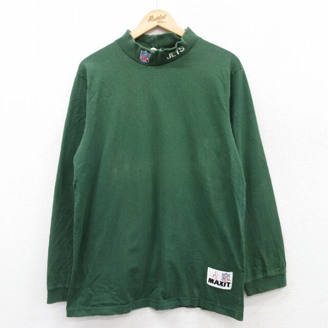 【50%OFF】NFL ニューヨークジェッツ 00s 長袖Tシャツ グリーン L | 古着