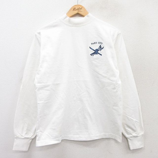 【50%OFF】フルーツオブザルーム 00s 長袖Tシャツ スキー ホワイト M | 古着