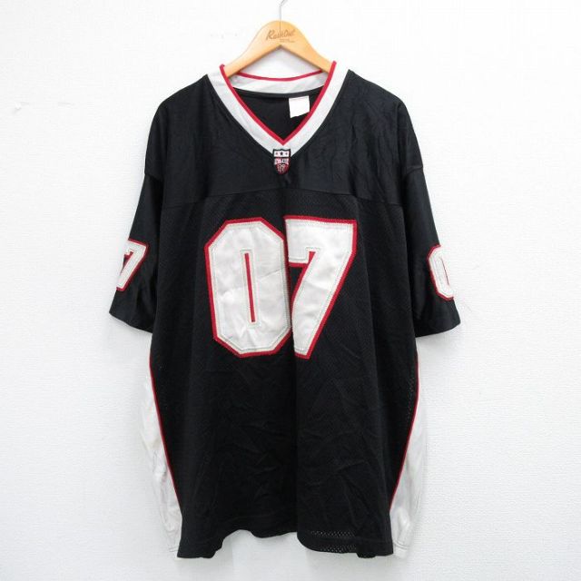 古着通販 XL☆古着 半袖 ビンテージ フットボール Tシャツ
