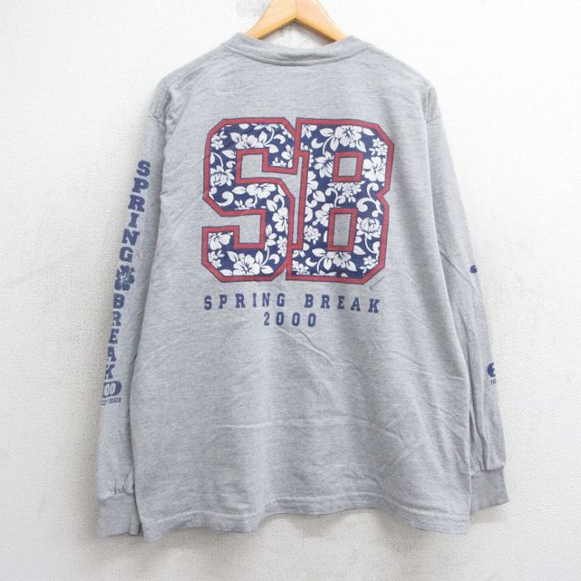 90s 長袖Tシャツ SB PC グレー XL | 古着