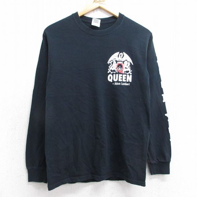 【50%OFF】00s 半袖Tシャツ クイーンプリント ブラック S | 古着