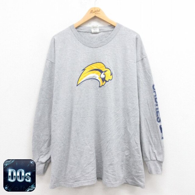【50%OFF】リー 00s 長袖Tシャツ バッファローセイバーズプリント グレー XL | 古着