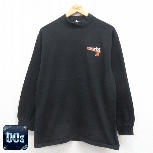 00s 長袖Tシャツ matrix ブラック L | 古着