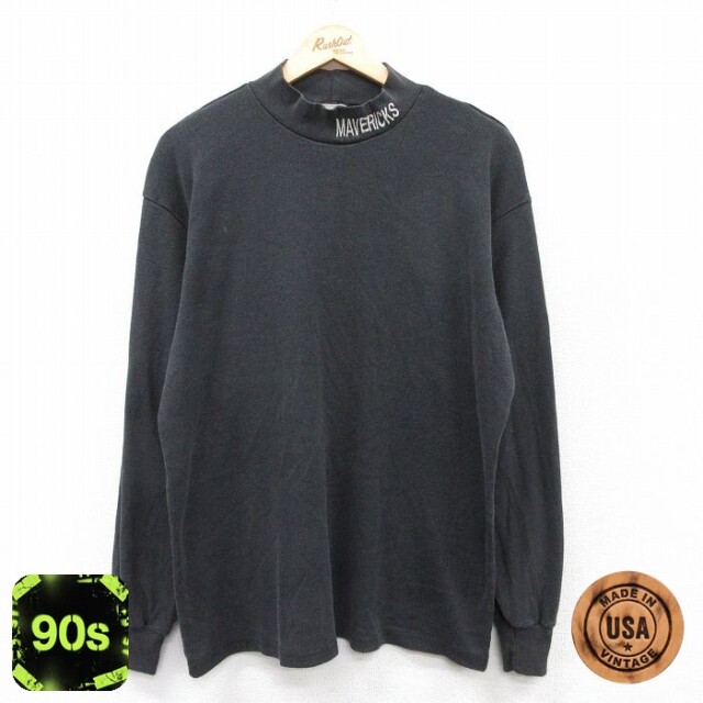 【50%OFF】マジェスティック 90s 長袖Tシャツ NBAダラスマーベリックス ブラック XL | 古着