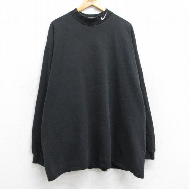 古着通販 XL☆古着 ナイキ NIKE 長袖 ビンテージ Tシャツ メンズ 90