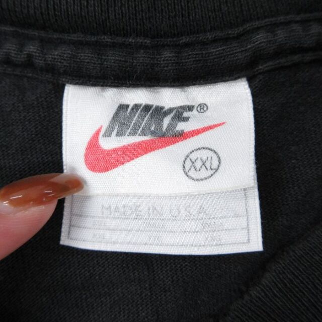 古着通販 XL☆古着 ナイキ NIKE 長袖 ビンテージ Tシャツ メンズ 90