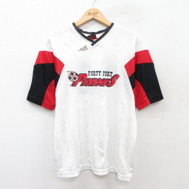 【50%OFF】90s 半袖Tシャツ FORTY FORTパイオニアーズ ホワイト M | 古着