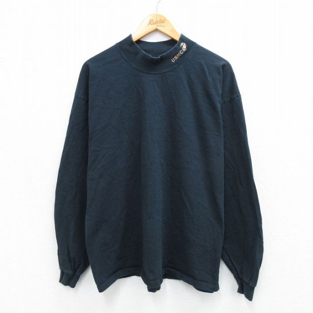 90s 長袖Tシャツ USMC ブラック XL | 古着