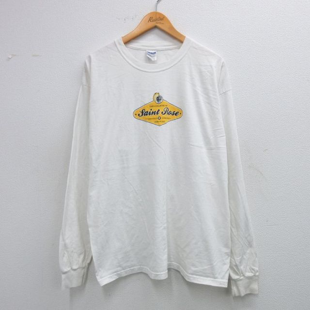 【50%OFF】Saint Rose 長袖Tシャツ ホワイト L | 古着