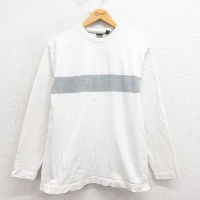 【50%OFF】ギャップ 長袖Tシャツ ホワイト L | 古着