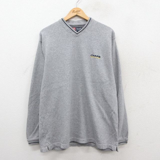 古着通販 XL☆古着 ラルフローレン チャップス 長袖 ブランド