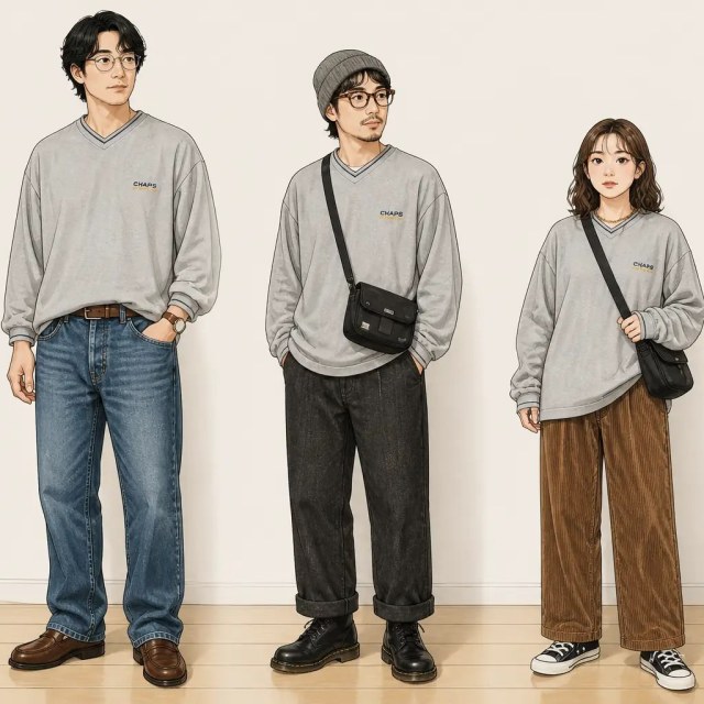 古着通販 XL☆古着 ラルフローレン チャップス 長袖 ブランド