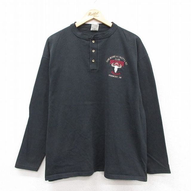 90s 長袖Tシャツ SALE BARN ブラック XL | 古着