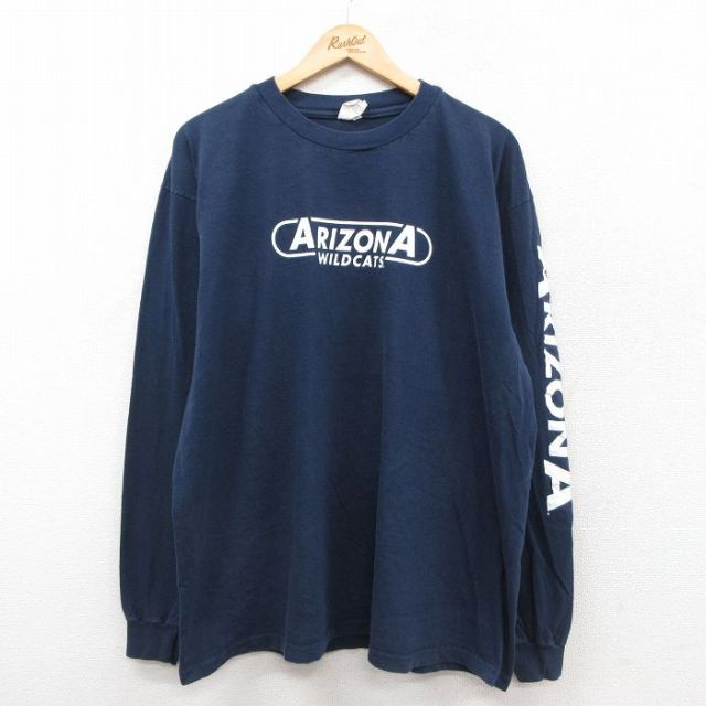 【20%OFF】パタゴニア 90s 長袖Tシャツ アリゾナ ネイビー XL | 古着
