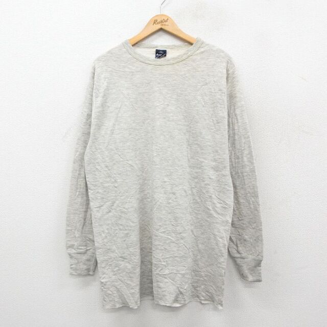 【20%OFF】デュオフォールド 90s 長袖Tシャツ グレー M | 古着