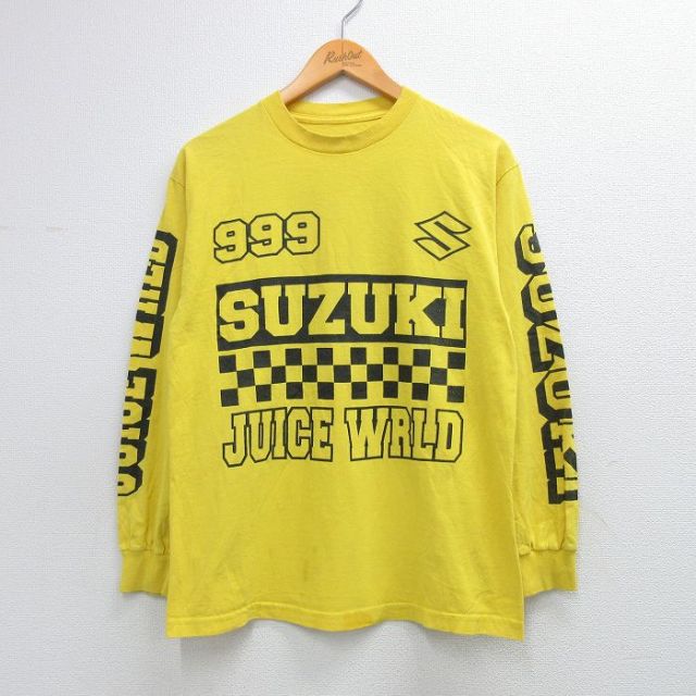 【20%OFF】長袖Tシャツ ジュースワールド イエロー M | 古着