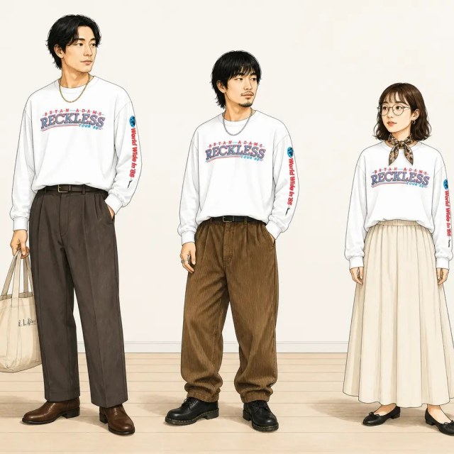 古着通販 XL☆古着 長袖 ビンテージ ロック バンド Tシャツ メンズ 80