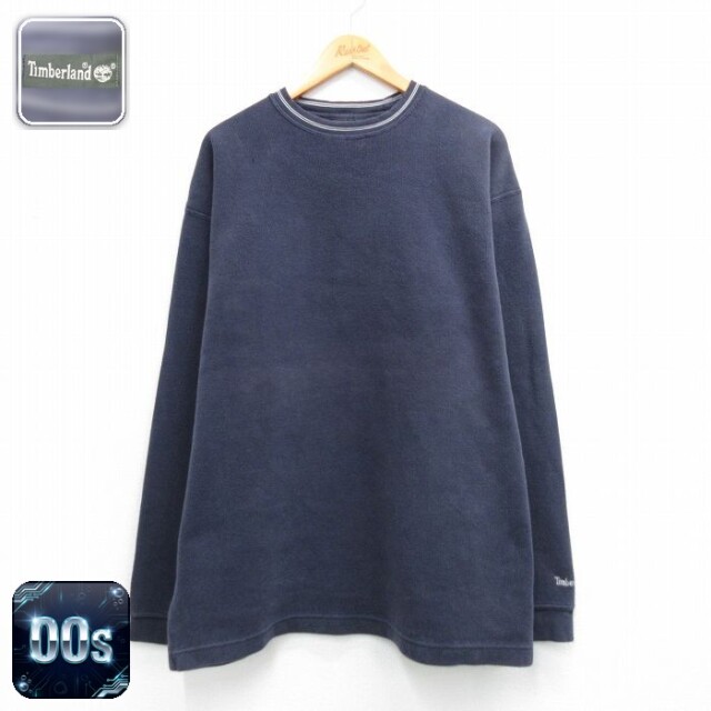 【50%OFF】ティンバーランド 00s 長袖Tシャツ ネイビー XL | 古着