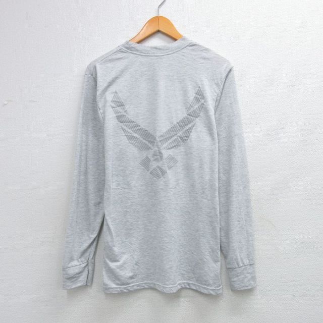 【20%OFF】90s 長袖Tシャツ USエアフォース グレー L | 古着