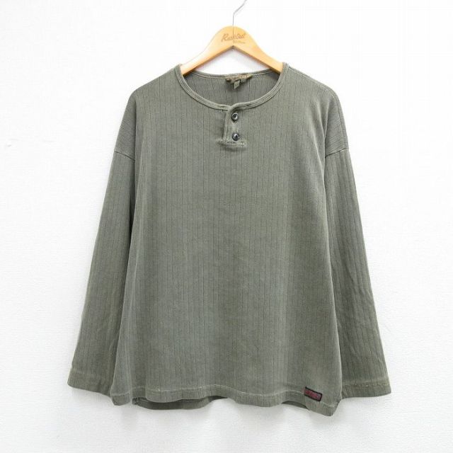 グラミチ 90s 長袖Tシャツ グリーン メンズXL相当 | 古着