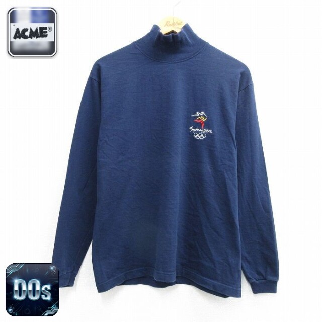 00s 長袖Tシャツ シドニーオリンピック ネイビー メンズM相当 | 古着