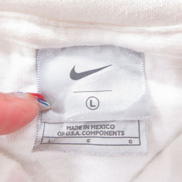古着通販 XL☆古着 ナイキ NIKE 長袖 ビンテージ Tシャツ メンズ 00