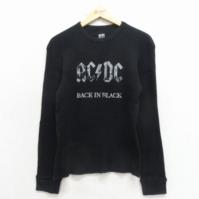 00s 長袖Tシャツ AC/DC ブラック メンズM相当 | 古着