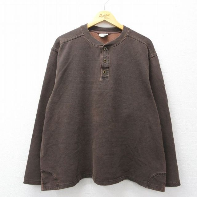 エルエルビーン 00s 長袖Tシャツ ブラウン メンズXL相当 | 古着