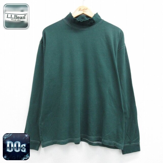 【20%OFF】エルエルビーン 00s 長袖Tシャツ NESCHOONER グリーン メンズXL相当 | 古着