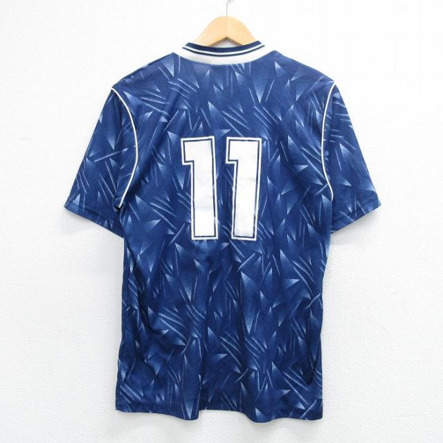 古着通販 M☆古着 半袖 ビンテージ サッカー Tシャツ メンズ 90年代