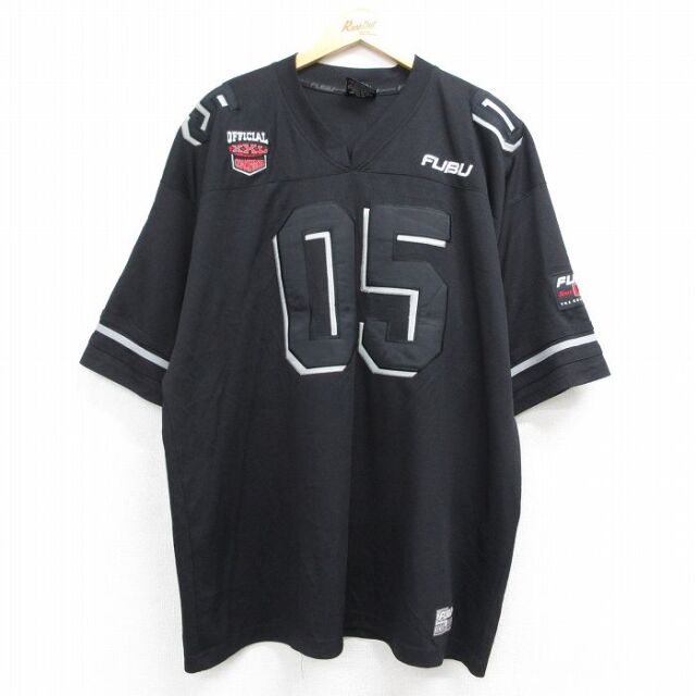 ビンテージ 00s FUBU メンズL ユニフォーム　フットボールシャツ　フブ 古着通販 XL☆古着 フブ FUBU 半袖 ビンテージ フットボール Tシャツ