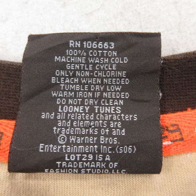 古着通販 XL☆古着 LOT29 7分袖 ビンテージ Tシャツ メンズ 00年代 00s