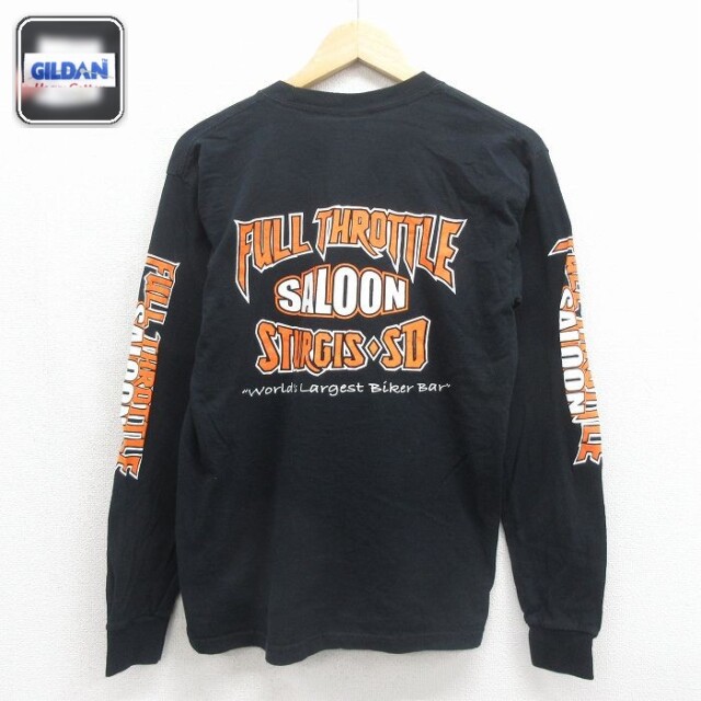 00s 長袖Tシャツ スタージス ブラック メンズM相当 | 古着