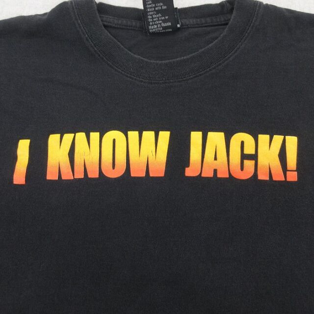 古着通販 L☆古着 長袖 ビンテージ Tシャツ メンズ 00年代 00s