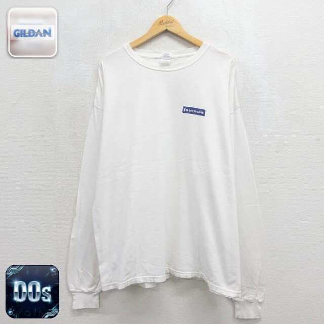 00s 長袖Tシャツ フォルシア ホワイト メンズXL相当 | 古着