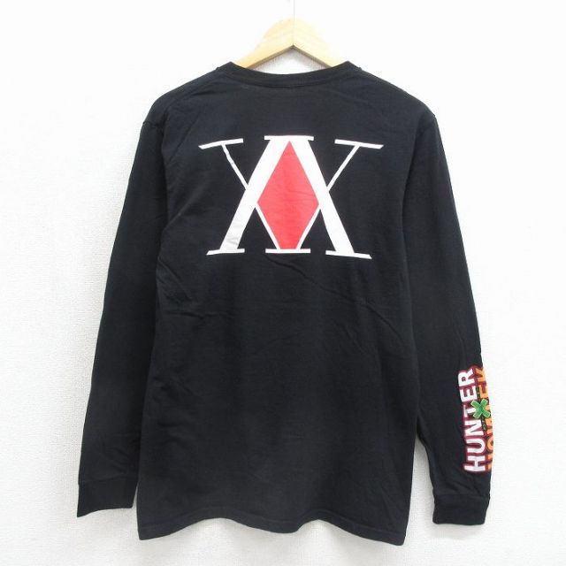 古着通販 M☆古着 長袖 Tシャツ メンズ アニメ ハンターハンター