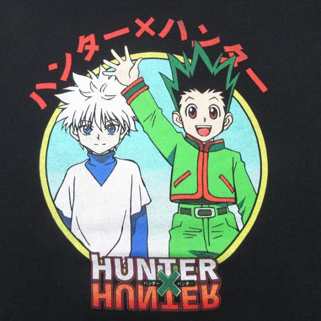 古着通販 M☆古着 長袖 Tシャツ メンズ アニメ ハンターハンター