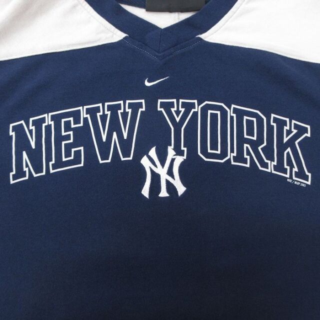 古着通販 XL☆古着 ナイキ NIKE 半袖 ビンテージ フットボール Tシャツ