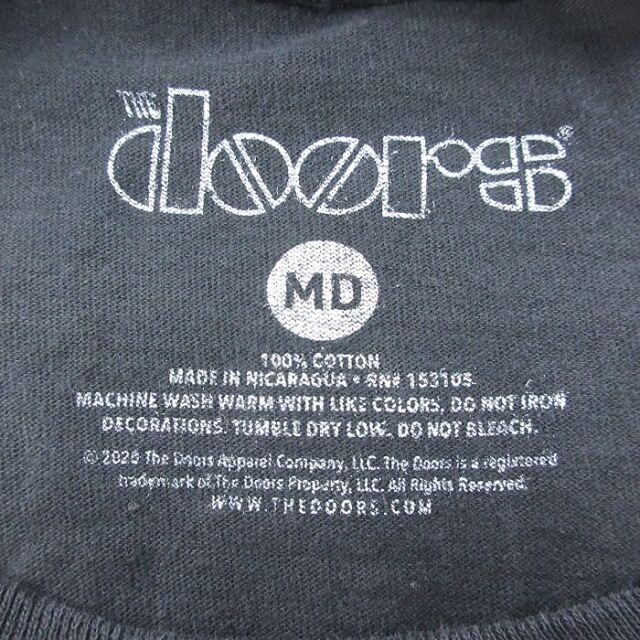 古着通販 M☆古着 長袖 ロック バンド Tシャツ メンズ ドアーズ
