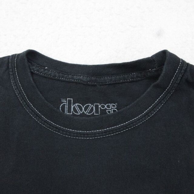 古着通販 M☆古着 長袖 ロック バンド Tシャツ メンズ ドアーズ