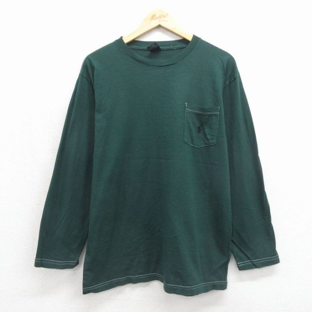 古着通販 L☆古着 ラルフローレン 長袖 ブランド Tシャツ メンズ 90