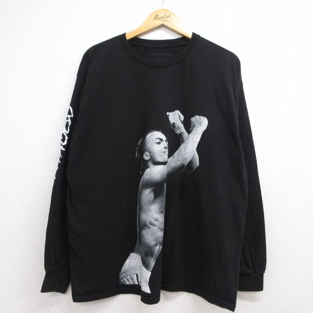 XXXテンタシオン 長袖Tシャツ ブラック メンズXL相当 | 古着