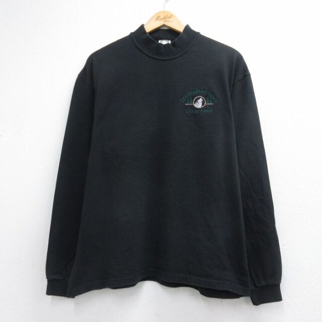 90s 長袖Tシャツ グースベリー ブラック メンズXL相当 | 古着