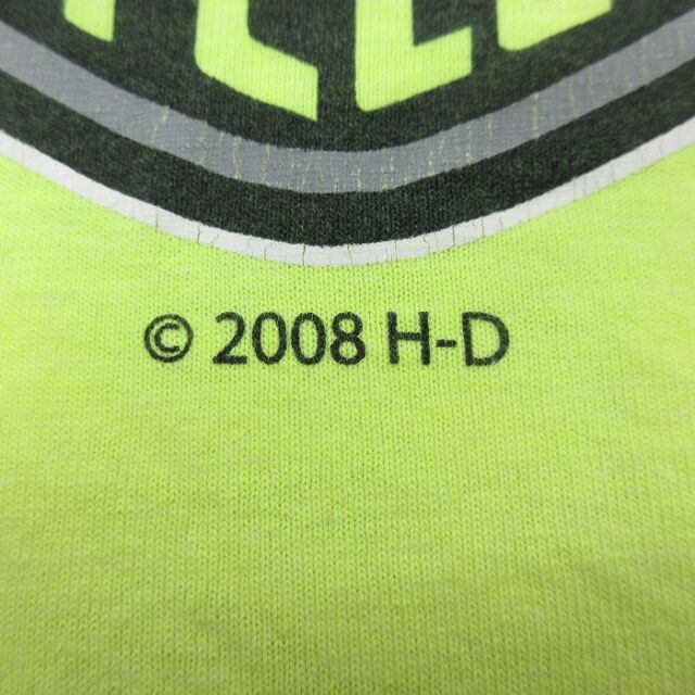 古着通販 L☆古着 ハーレーダビッドソン 長袖 ビンテージ Tシャツ